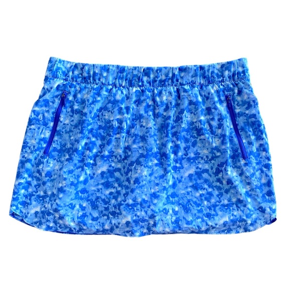 T by Talbots Size XL Blue Skort with Zippered Pockets - Picture 1 of 4